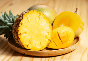 dante's inferno notes of pineapple and mango flavour sweet fruity cannabis taste