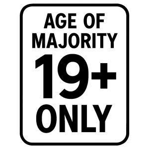 age of majority sign