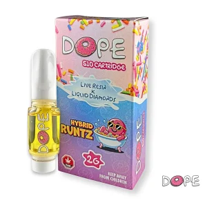 Dope 2g Cartridge Infused with Live Resin And Liquid Diamonds $50